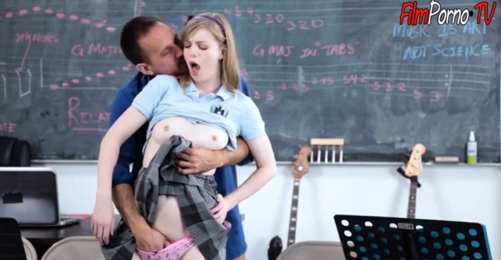 TeamSkeet Hot blonde teen school girl fucked hard by teacher in ...